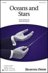 Oceans and Stars SATB choral sheet music cover